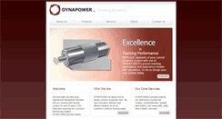 Desktop Screenshot of dynapowercorporation.com