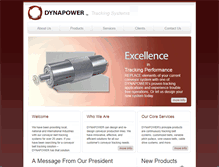 Tablet Screenshot of dynapowercorporation.com